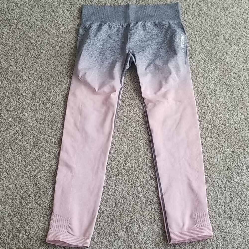 EUC Gymshark High Waisted Ombre leggings size Larg